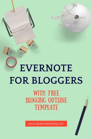 How Evernote will organize and speed up your blog process