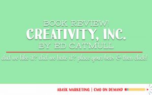 book report: creativity, inc.