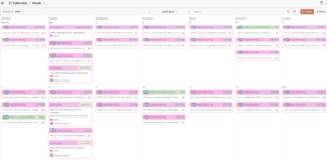 CoSchedule calendar example