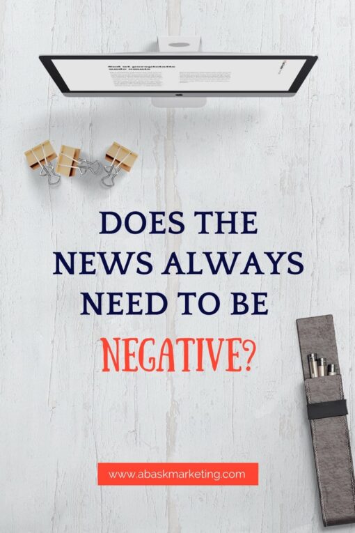 Do we need negative news?