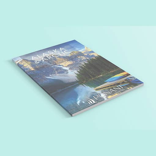 alaska and arctic cruise brochure cover