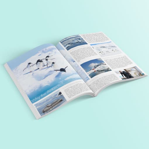 Antarctica cruise brochure