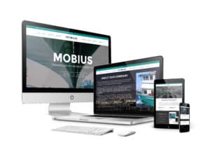 mobius website design