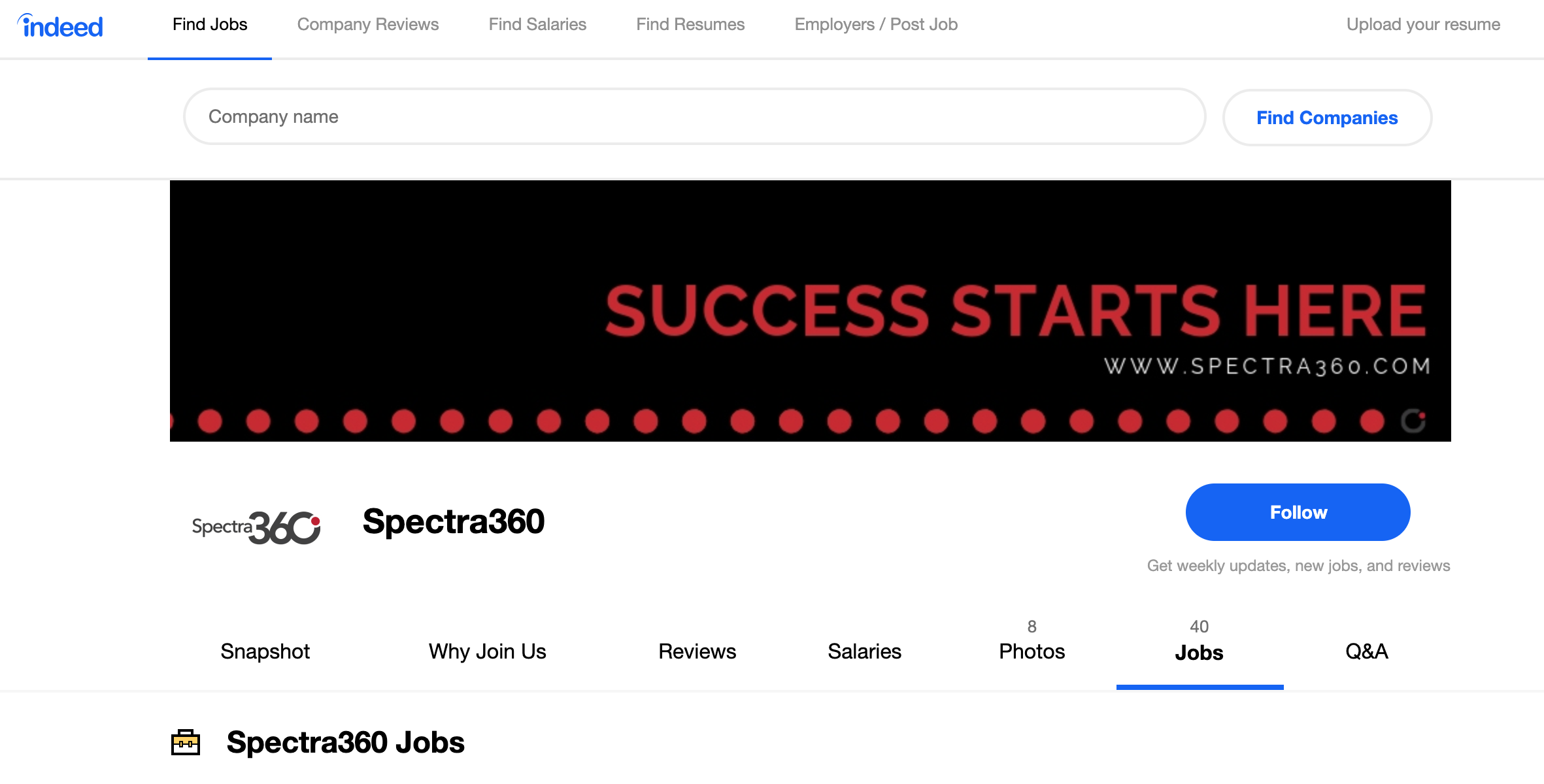spectra360 indeed page