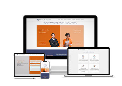 Saige Partners Website Design