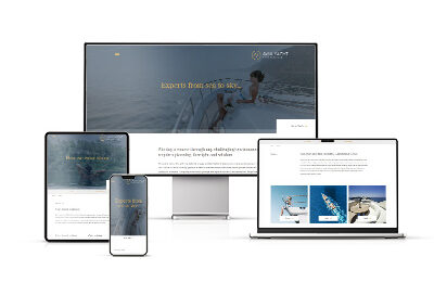 Avia Yacht Partners: Website Design and Copywriting