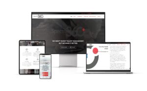 Spectra360 website design