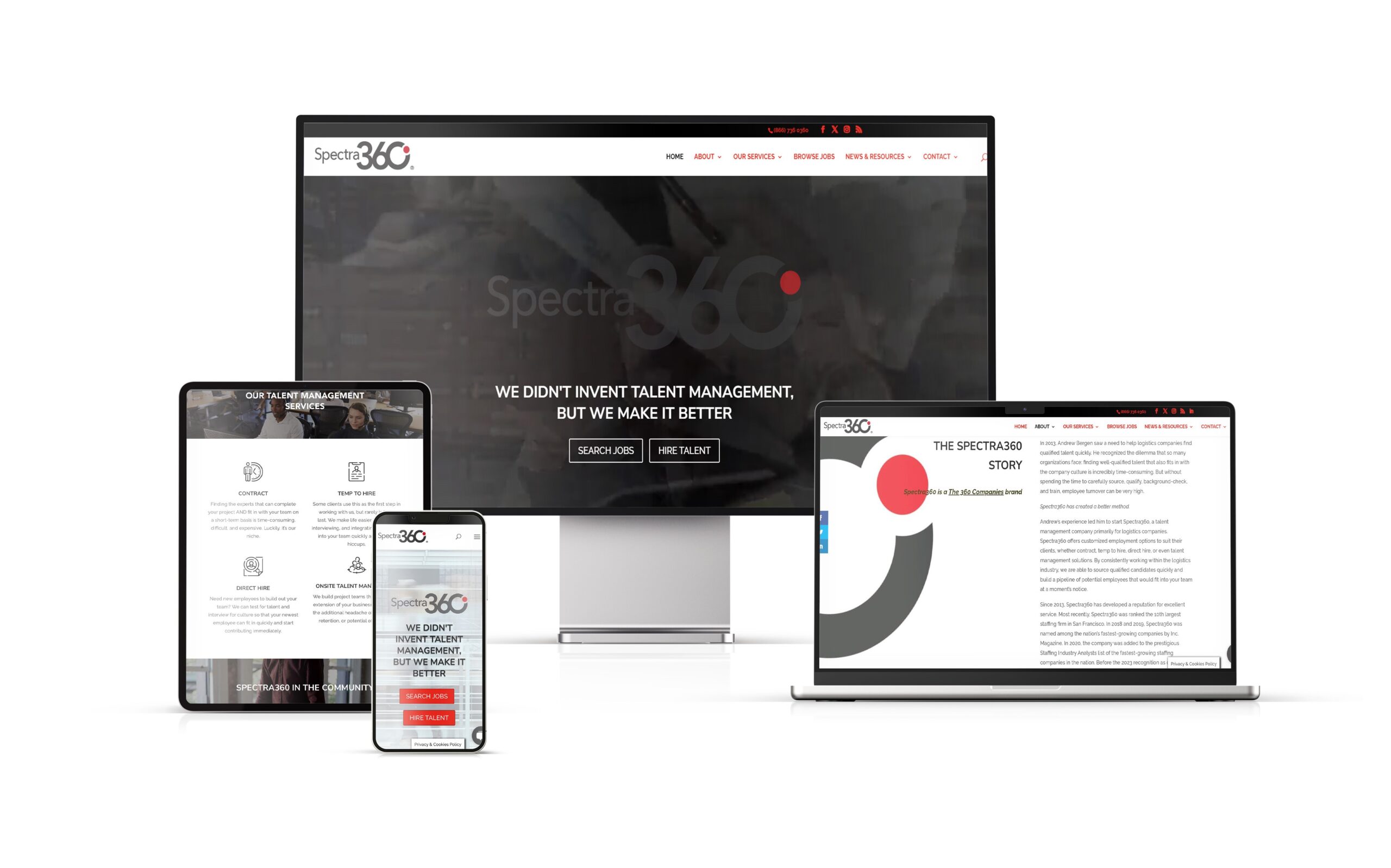 Spectra360 Website